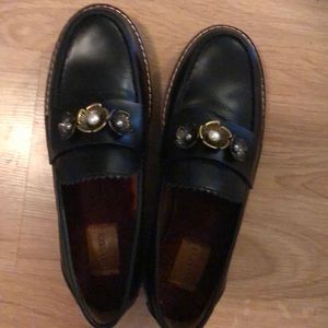 Coach Lenox Loafer Step, Black size 5.5